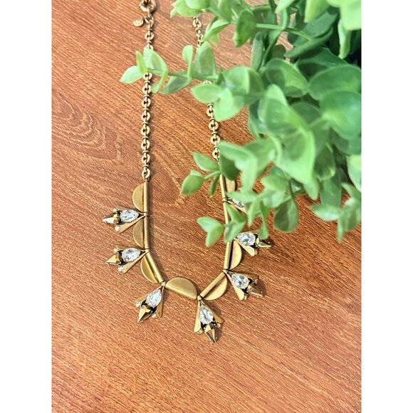 Jcrew Teardrop Crystal Necklace - Picture 3 of 8